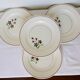 4 vintage flat plates from the Salins factory 210663