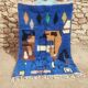 Tapis marocain en laine naturelle 3x2 m