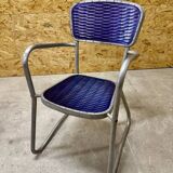 Set of 4 Gaston Viort armchair chairs