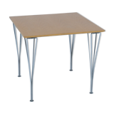 Table Square Span Leg by Piet Hein eek for Fritz Hansen