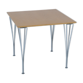 Table Square Span Leg by Piet Hein eek for Fritz Hansen