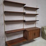 Kai Kristiansen rosewood modular shelf system, Denmark 1960s