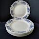 6 HBC Choisy le Roi earthenware dinner plates. Georgette model