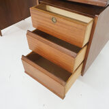 Bureau en teck du milieu du siècle, Pays-Bas des années 1960