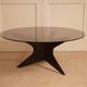 Patinated iron coffee table - France 1960s