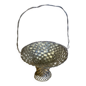Panier Tressé Ancien - metal