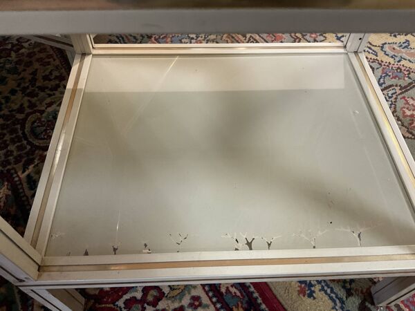 Bouts de canapés vintage par Pierre Vandel