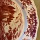 Set of 6 Sarreguemines Bristol flat plates