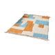 Handmade traditional natural wool rug size 150 x 250 cm