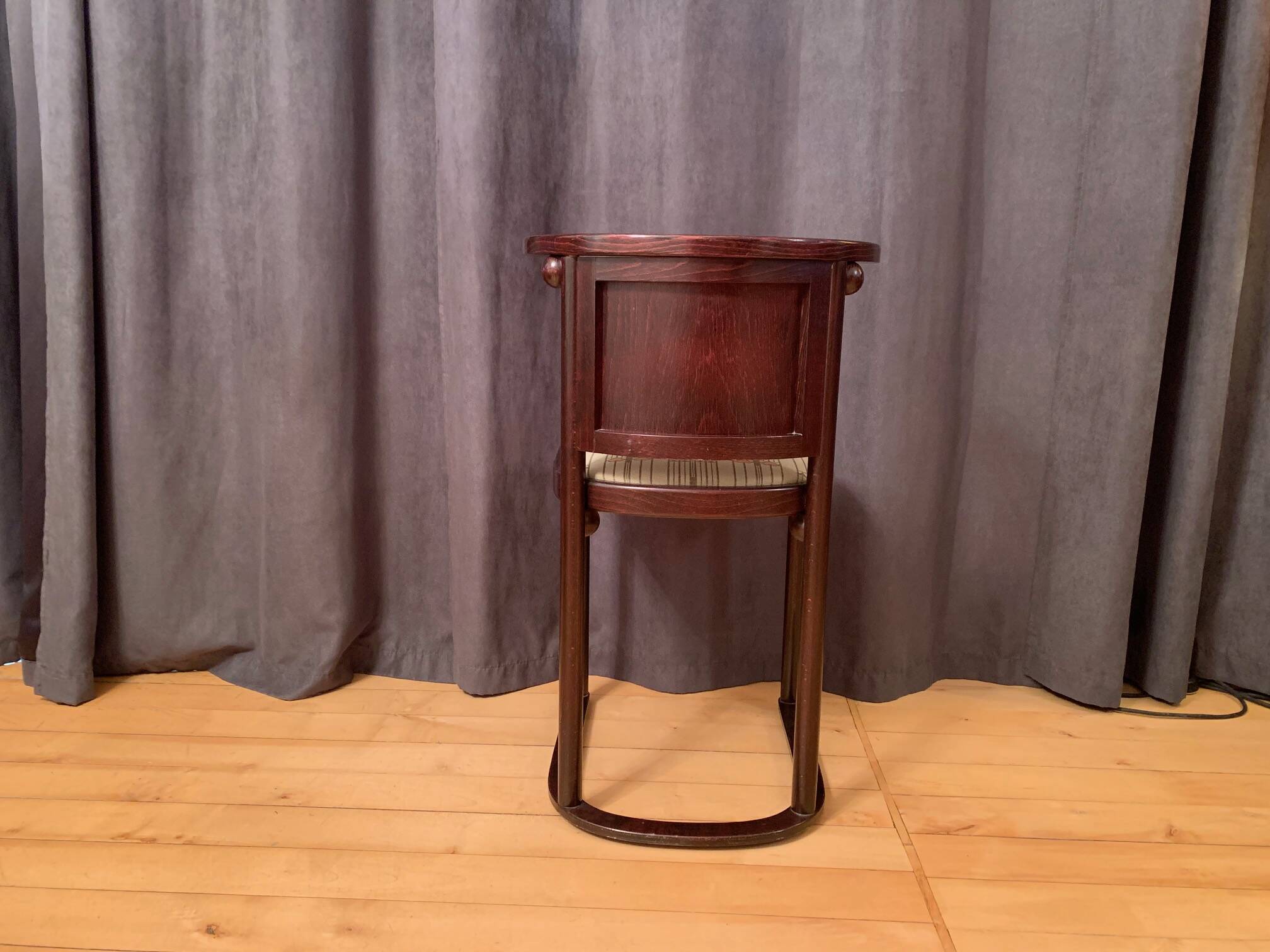 Fledermaus chair designed by Josef Hoffmann, Wittmann, Austria, 1970s.