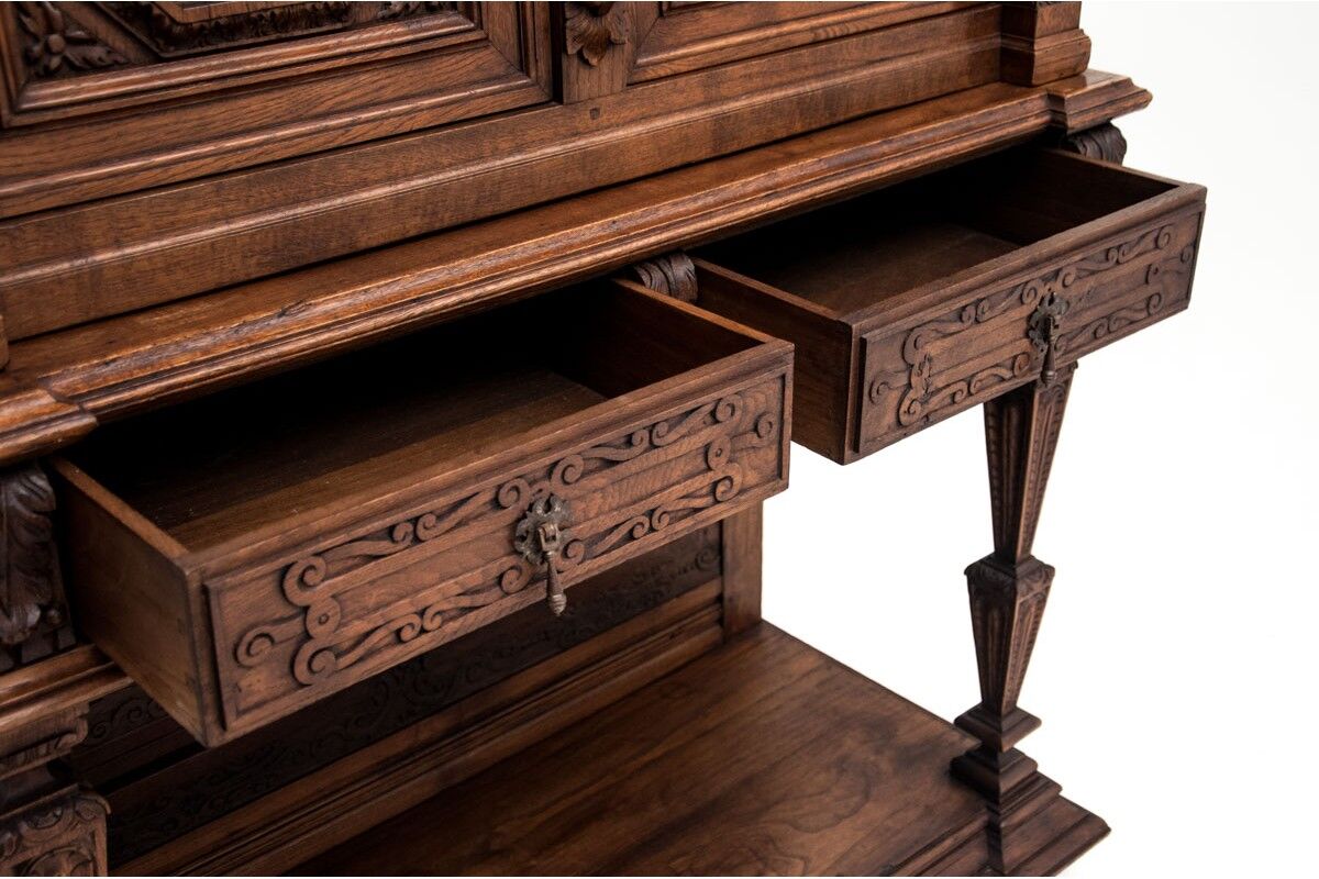 Antique renaissance cabinet