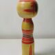 Vintage Japanese Kokeshi doll Naruko signed - Antique turned wood figurine craftsmanship Japan - Collectible item from the Showa period (1926–1989)