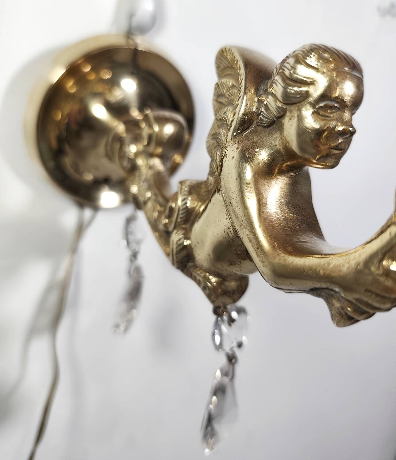 Applique de pared de bronze. Espagne, années 1960.