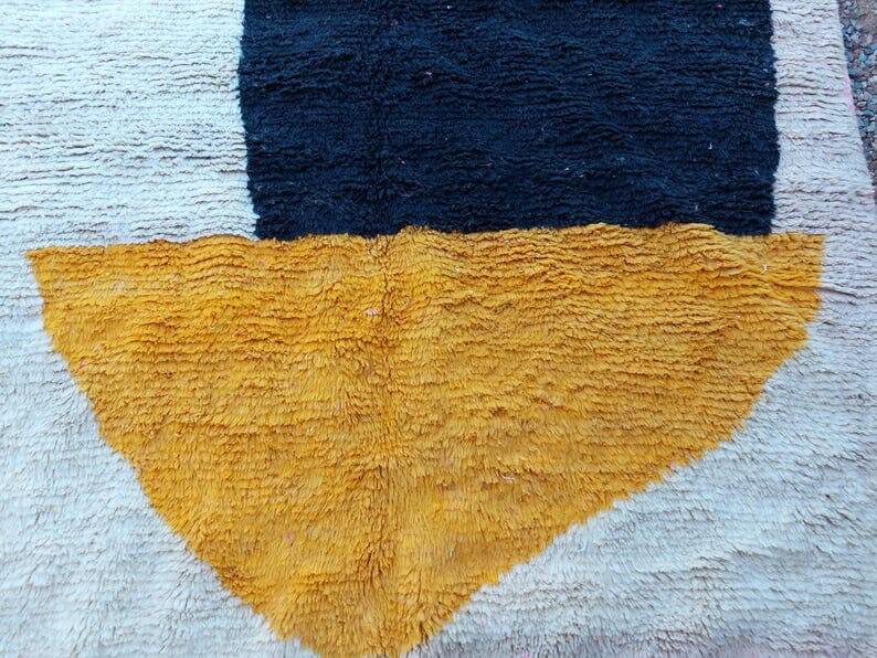 Handmade pure wool rug colorful size 200 x 300 cm