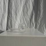 Set of 6 vintage ball-shaped stemmed glasses