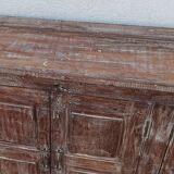 Buffet en bois ancien avec 4 portes