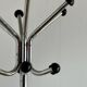 Vintage stainless steel coat rack – 12 hooks
