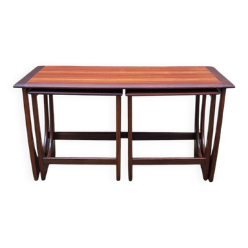 GPlan nesting tables in teak from the 1960s.