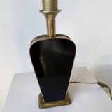 Diderot Sarco black and gold lacquered table lamp