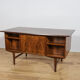 Mid-century freestanding rosewood desk, Denmark, 1960s
