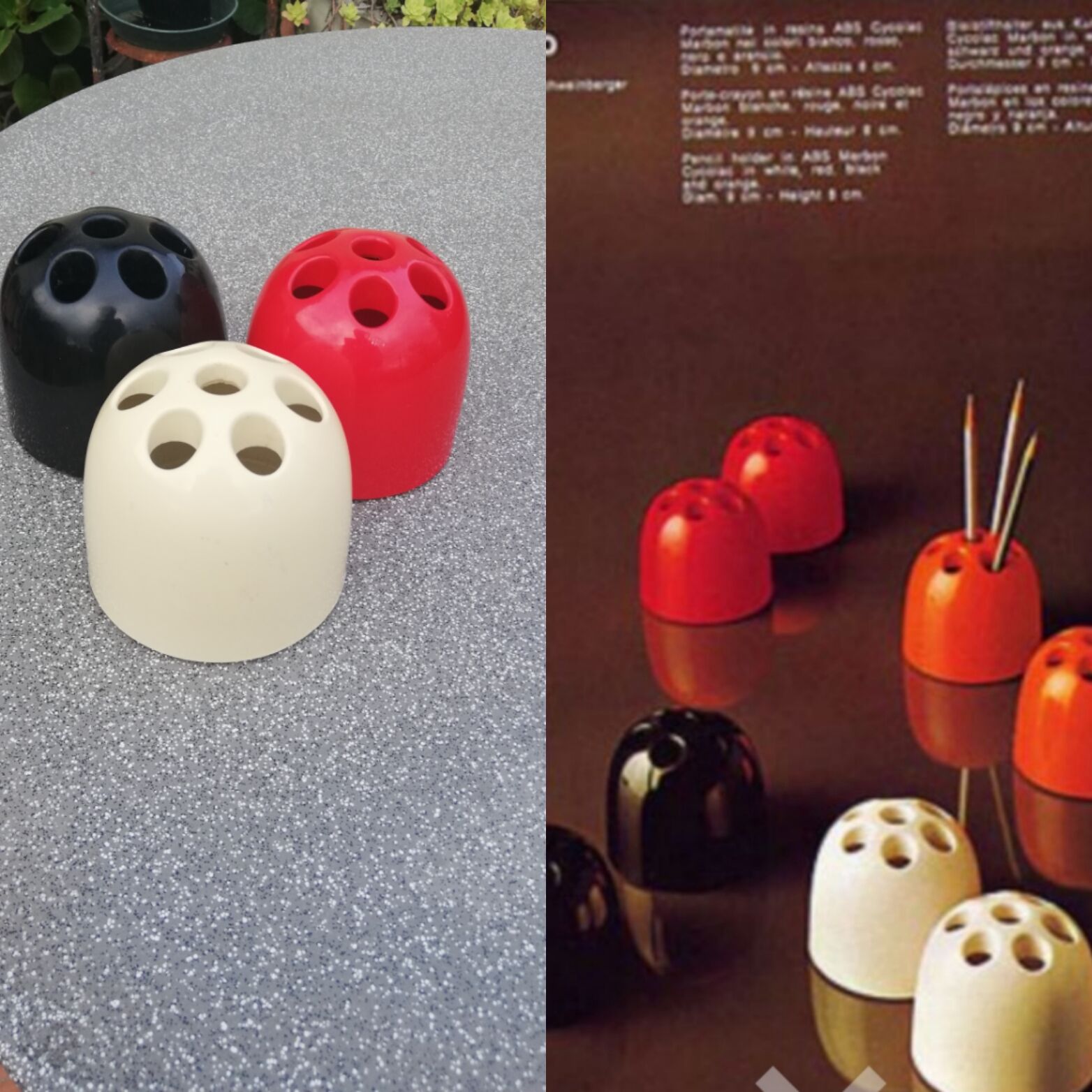 Pen holder Dedalino Artemide