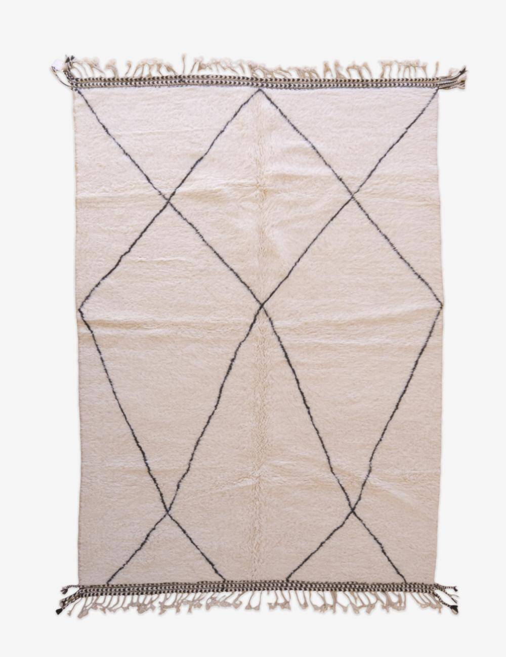 Tapis Lozenge Beni Ouarain - 300 x 200 cm