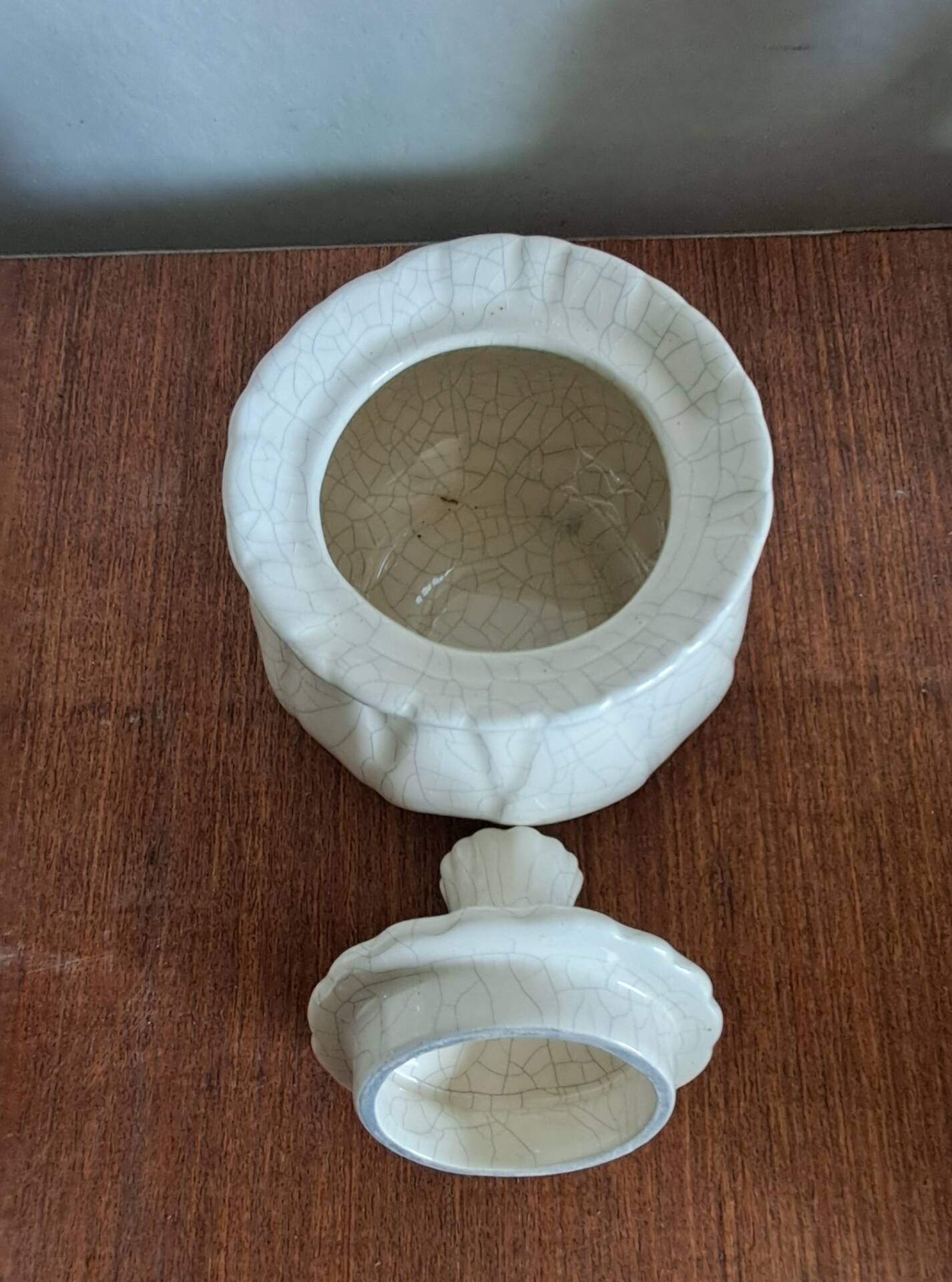 Tea set, pottery from Charolles by Jacques and Kira Molin. An