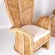 Rattan armchair
