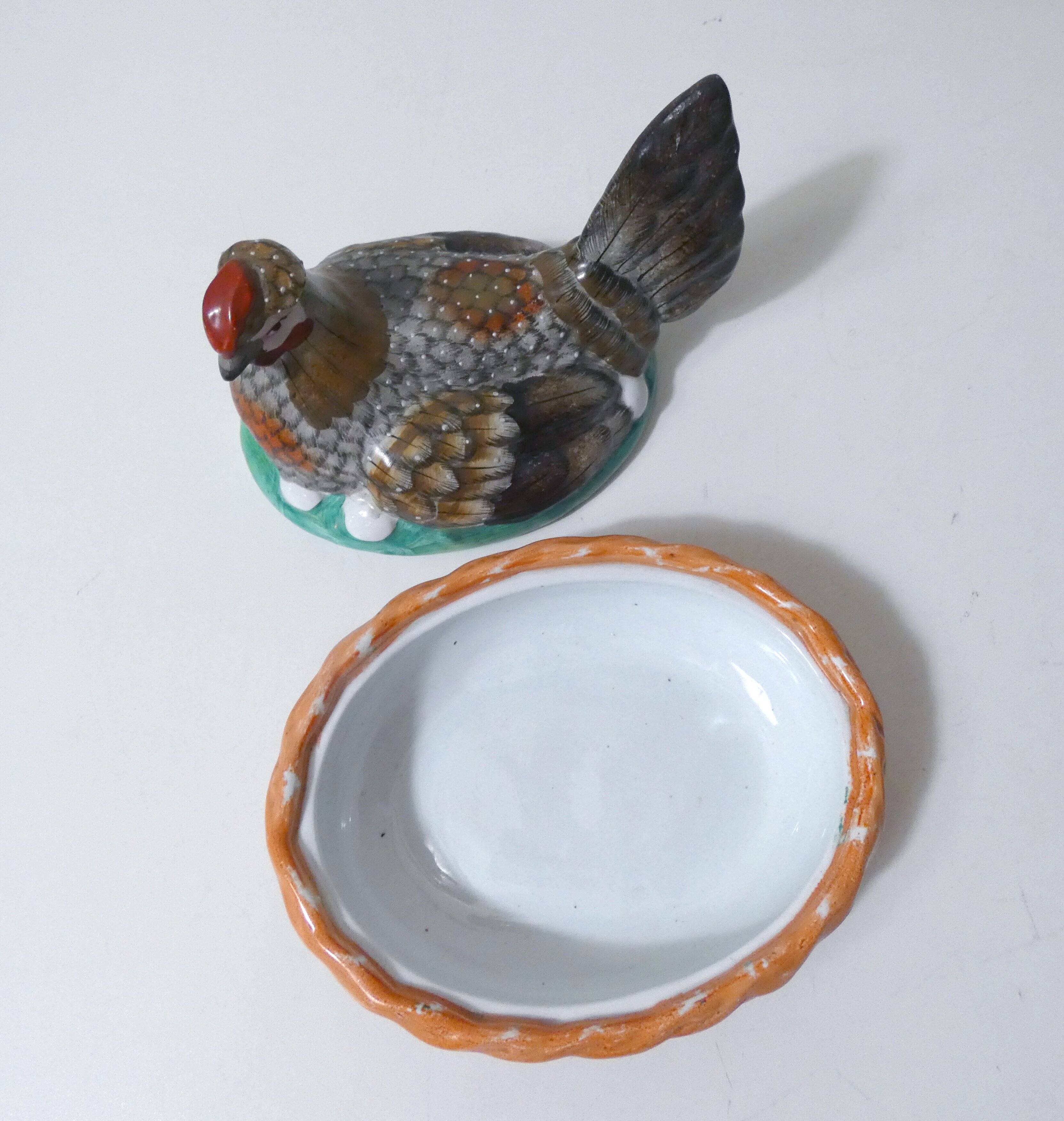 ceramic hen