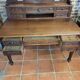Oak desk with drawers