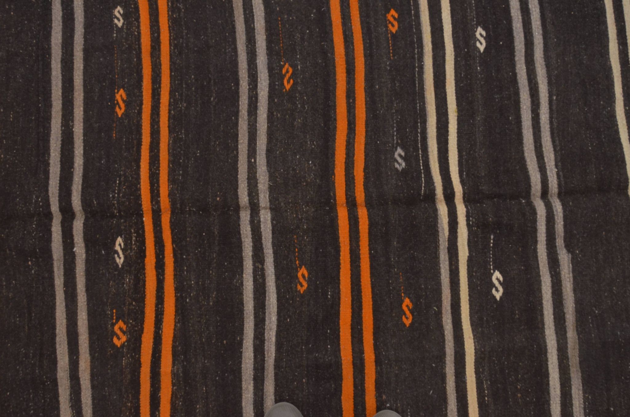 Oushak Organic Vintage Kilim Rug sku  1692