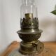 Stoneware oil lamp