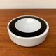 Postmodern glass bowl from mid-century Italy by Alessandro Pianon for Vistosi, 1960s.