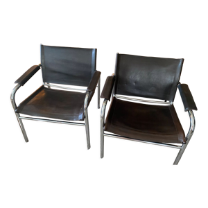 Paire de fauteuils klinte, tord