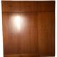 Murphy bed with built-in wardrobe and storage