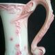 Cruche Art Nouveau en faïence