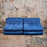 First edition Mah Jong sofa, by Hans Hopfer for Roche Bobois, 1970s