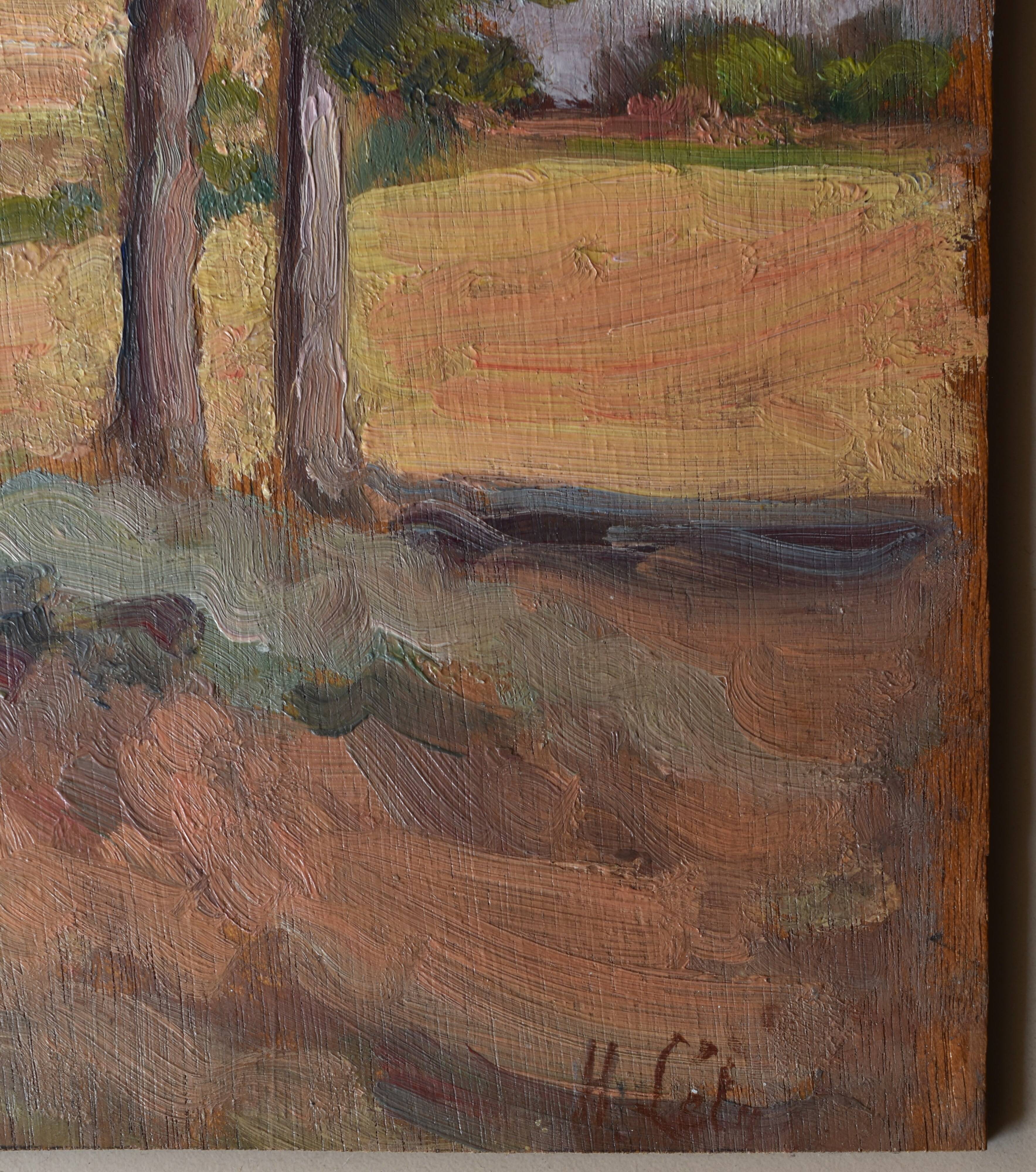 Hippolyte Léty, Landscape with Trees (1934)