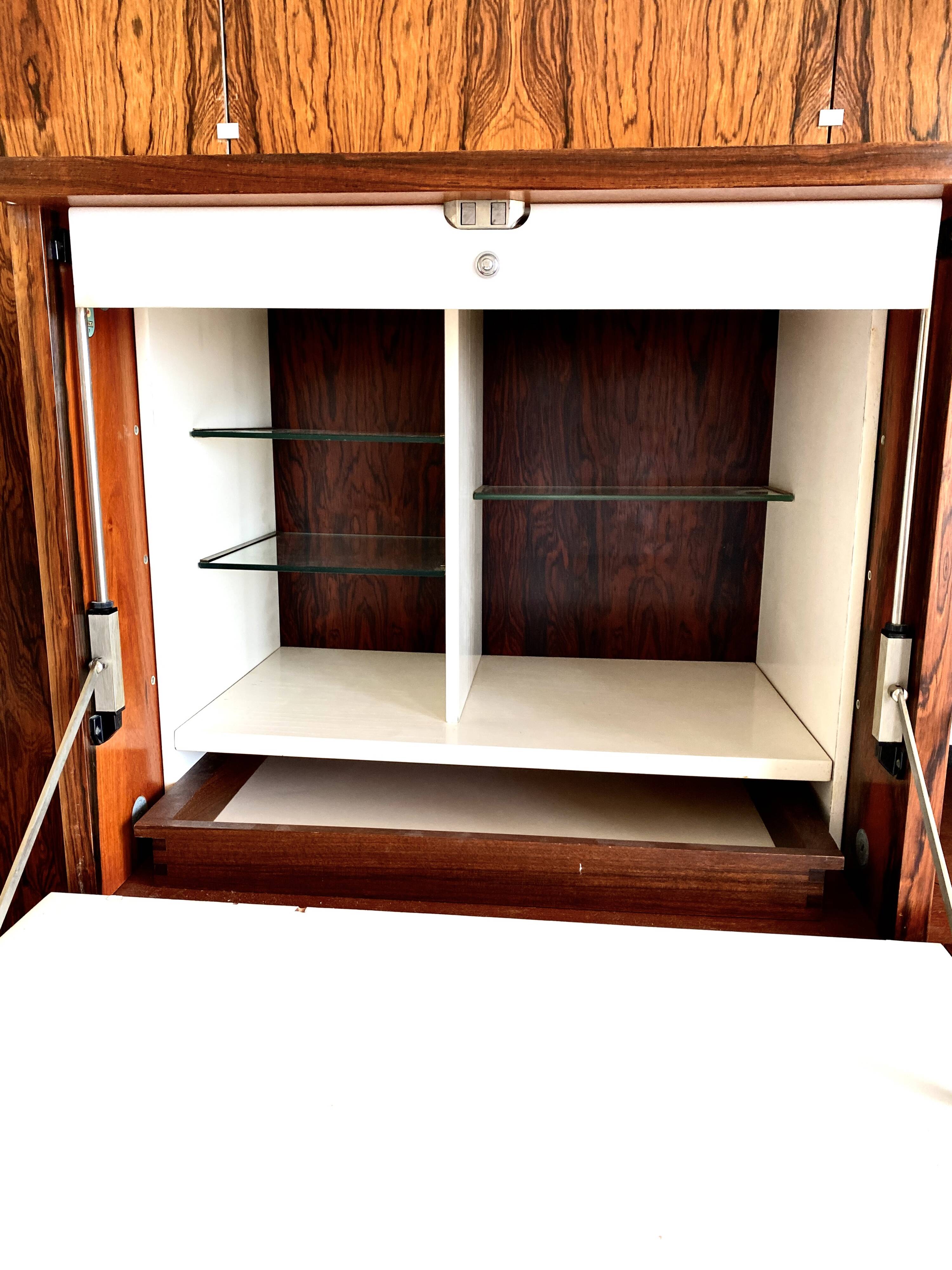 Modular Bookcase A System By Louis Paolozzi In Rio Rosewood -