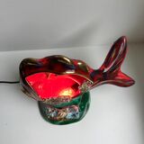 Lampe poisson Vallauris années 70