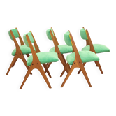 5 compass leg chairs