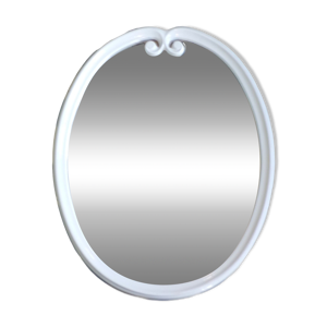 Miroir ovale vintage