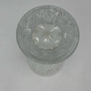 Grand vase Cristal de Bohème taillé