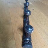 Wall-mounted coat rack 4 hooks