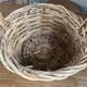 Small woven wicker basket