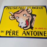 Enamelled ox muzzle plate of Father Antoine