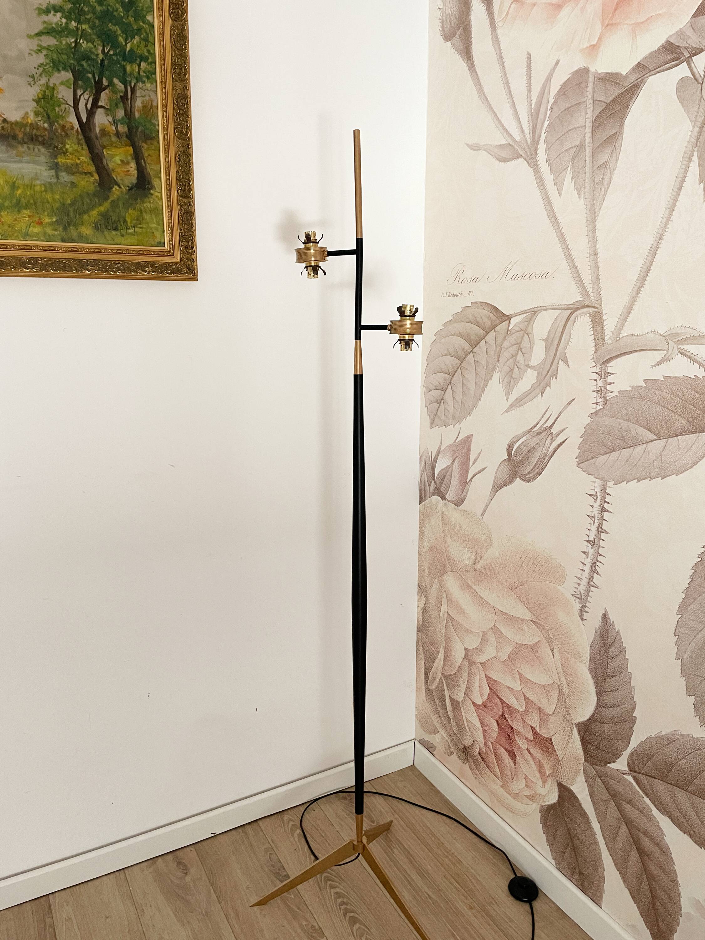 Tripod Floor Lamp Maison Lunel - 1950s