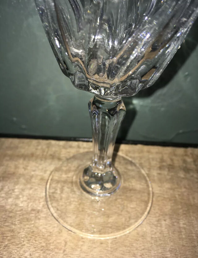 6 baccarat crystal glasses
