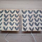 Two vintage Ikea wall lights