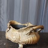 Planter in bronze rockery style